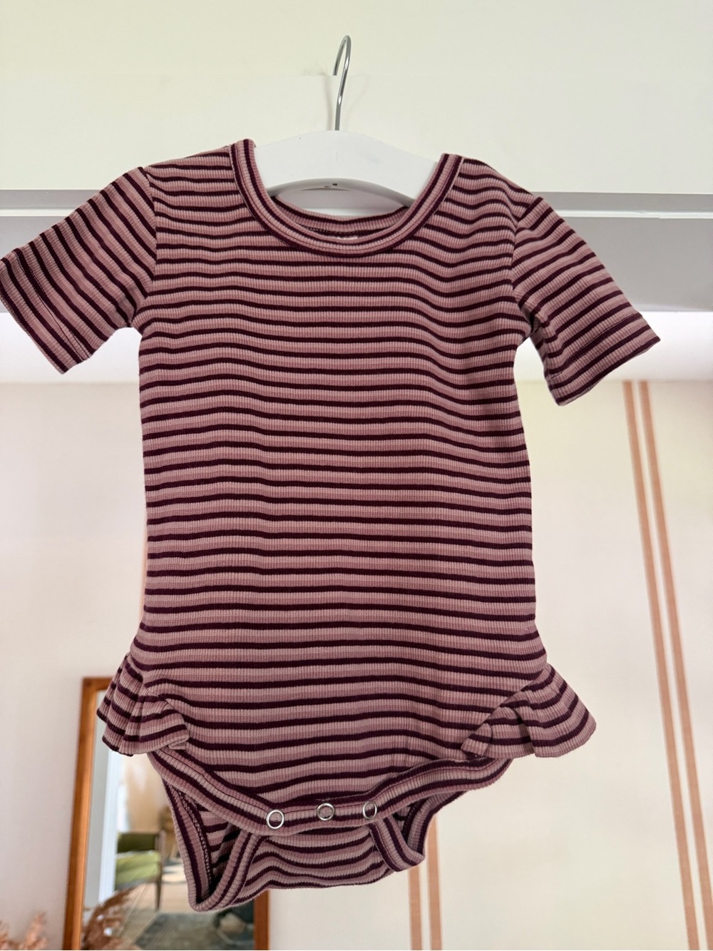 NWT Kate Quinn Ruffle Bodysuit